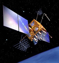 SVN49 in space  (artist’s rendering).  The signal anomaly from SVN 49 alerted researchers to new possibilities in analysis and monitoring.