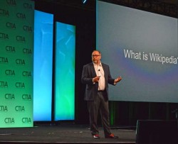 Wikipedia. Jimmy Wales. Photo: Bethany Chambers