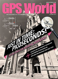 GPS World October 2015 cover