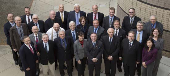 PNTAB Members at 16th Meeting in Boulder. New Chairman John Stenbit is center of last row. (Courtesy of gps.gov)