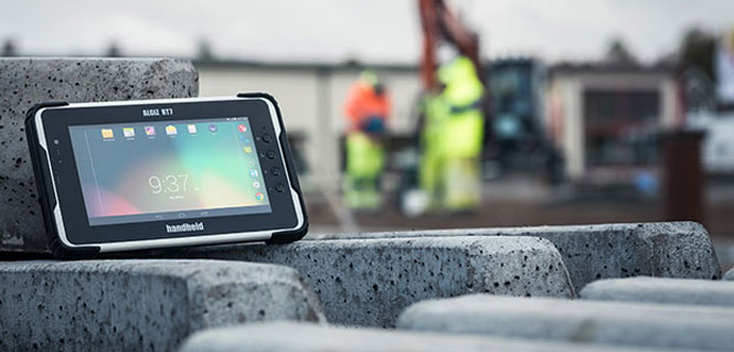 Handheld Group's new Algiz RT7 tablet is designed for rugged use by mobile workers.