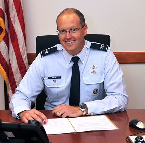 Col. Steve Whitney, director, Space and Missile Systems Center’s Global Positioning Systems Directorate. (Photo: USAF)