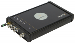 The Septentrio PolaRx5 GNSS receiver.