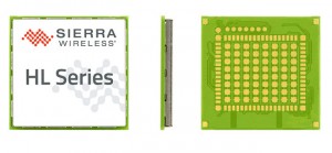 The AirPrime HL Series module by Sierra Wireless.