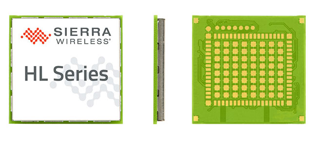 The AirPrime HL Series module by Sierra Wireless.