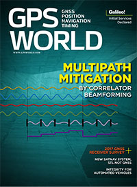 GPS World January 2017 cover