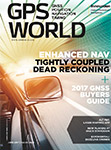 GPS World June 2017 cover