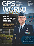 GPS World December 2017 cover