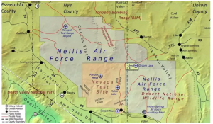 Nellis Air Force Base in southern Nevada. (Image: USAF)