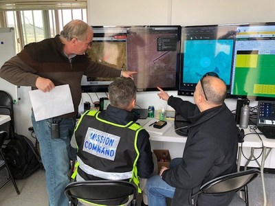 NASA UTM Testing. (Credit: NIAS/PRNewsfoto/Nevada Institute for Autonomous)