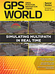 GPS World March 2018 cover