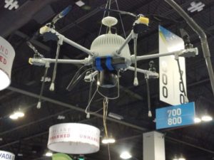 PARC tethered drone system. (Photo: Tony Murfin)