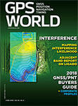 GPS World June 2018 cover