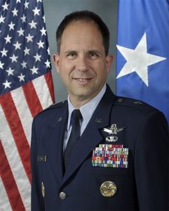 Brig. Gen. John E. Shaw is Director of Strategic Plans, Programs, Requirements and Analysis, Headquarters Air Force Space Command, Peterson Air Force Base, Colorado. (Photo: USAF)
