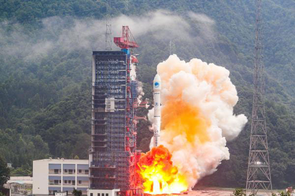 China launched two more BeiDou satellites on Aug. 25, 2018. (Photo: CCTV)