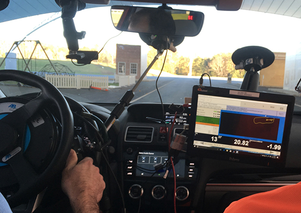 FIGURE 2. Driving robot. (Figure: D. Aylor, A. Pick, P. Austin and M. Parry)