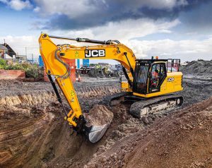 The JCB 220X Excavator at work. (Photo: JCB)