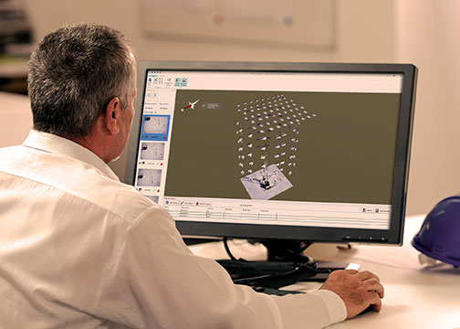 MAGNET Inspect is designed for UAV data collection. (Photo: Topcon)