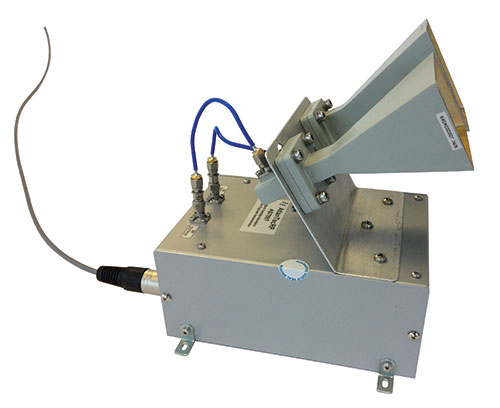 AtlantecRF Ku-band drone satellite simulator. (Photo: Atlantic Microwave)