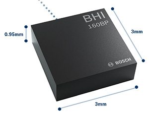 The BHI160BP position tracking smart sensor. (Photo: Bosch Sensortec)