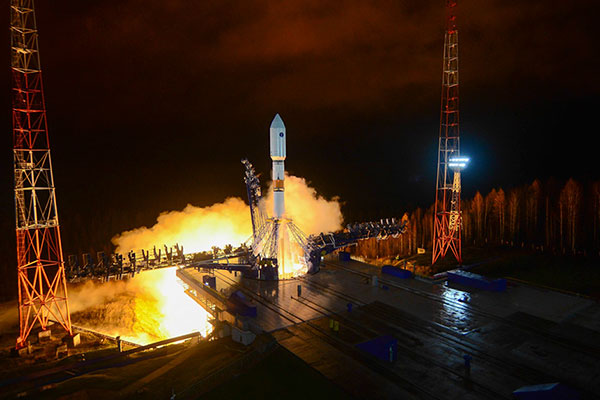A GLONASS-M was launched Nov. 3 from the Plesetsk cosmodrome. (Photo: Russian Ministry of Defense)