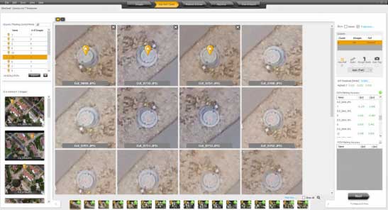 Datumate's DatuSurvey 5.5 software offers 2D vectorized measurements and 3D point clouds models. (Screenshot: Datumate)