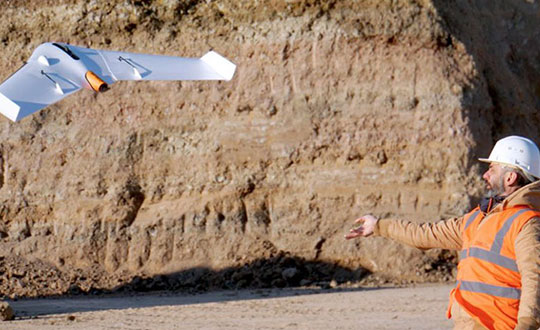 Delair UX11 mapping drone (Photo: Delair)