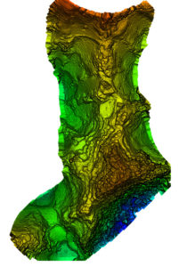 Broad overflight area of the cloud forest. (Image: Lidar USA)