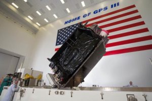 Lockheed Martin shipped the U.S. Air Force’s first GPS III to Cape Canaveral, Florida ahead of its expected July launch. (Photo: Lockheed Martin}