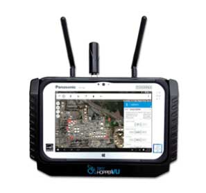 Mobilicom's SkyHopper VU remote viewing terminal is specifically designed for commercial and industrial drones and robotics. (Photo: Mobilicom)