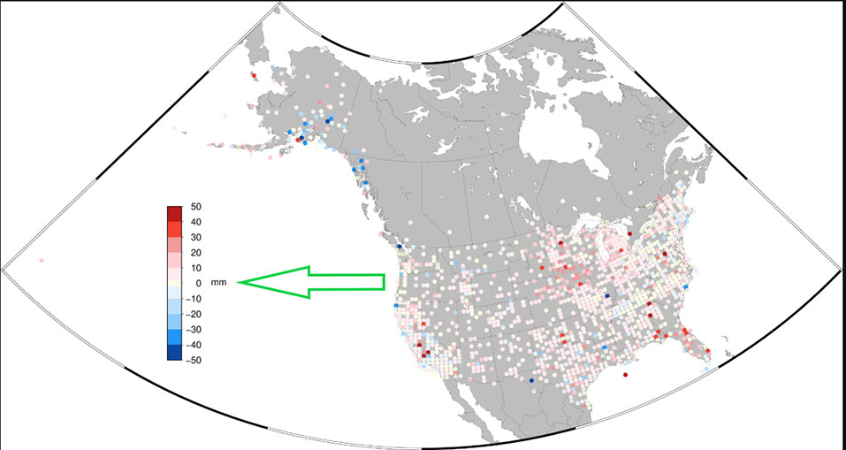 NAD83 (MYCS2) - NAD83 (MYCS1) Vertical Position Differences. (Screenshot: NGS)