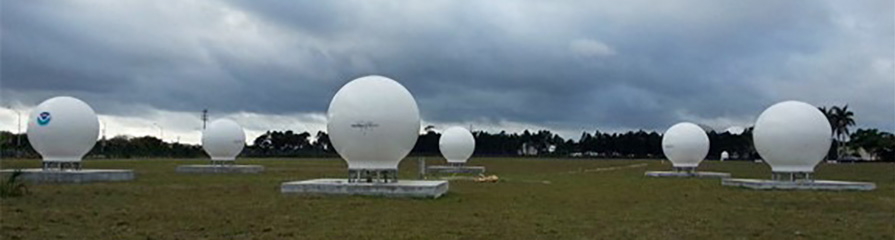 Cospas-Sarsat ground stations are called Local User Terminals (LUTs). These satellite receiving units are the ground stations that receive emergency beacon distress alerts. (Photo: NOAA)