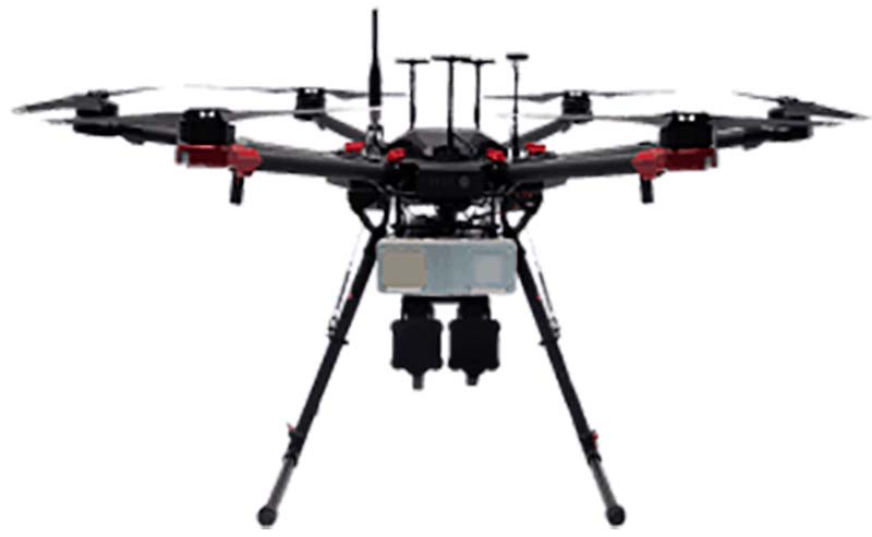 The Fortem DroneHunter intercept drone. (Photo: Fortem)