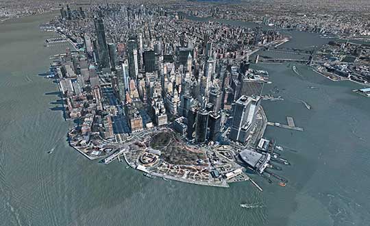 3D image of Manhattan. (Photo: Nearmap)