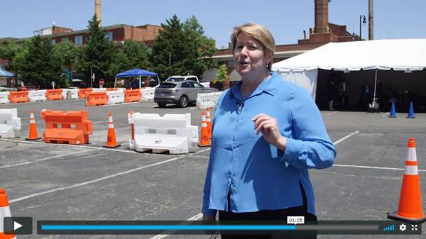 Link to video of CV2X demonstration in Hawaii in June. (Photo: USDOT)