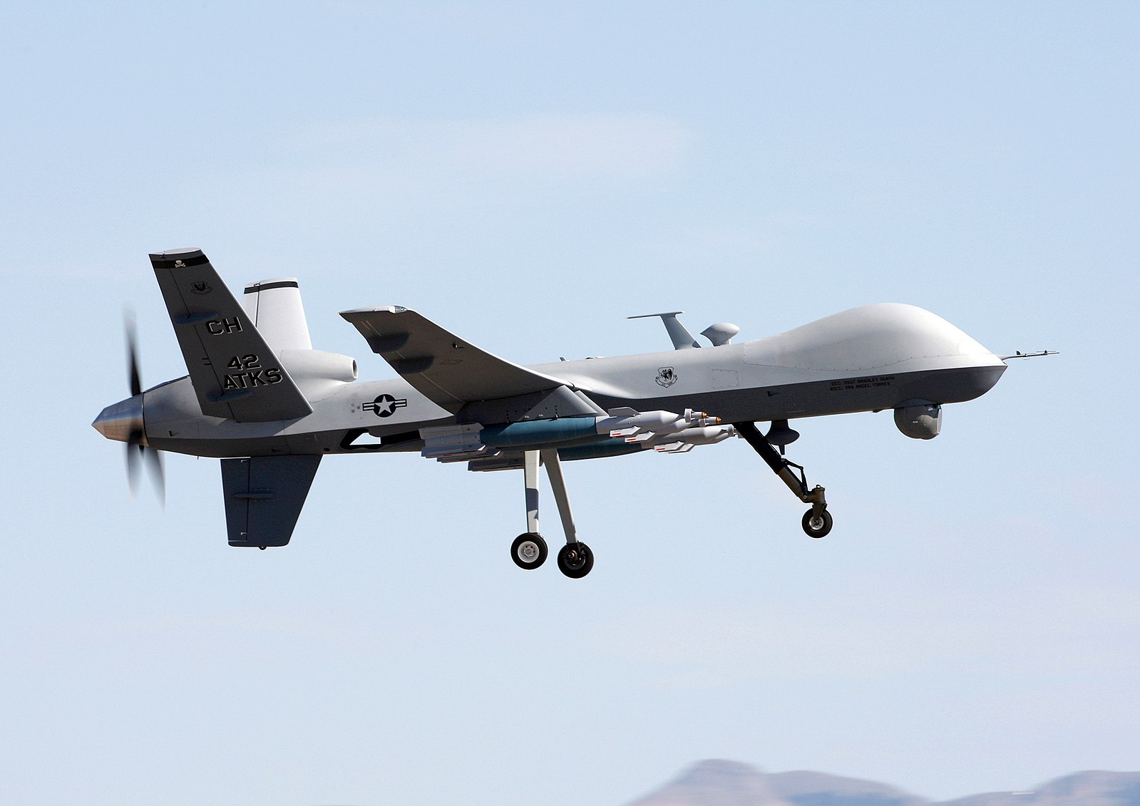 The MQ-9 Reaper drone. (Photo: U.S. Air Force/Paul Ridgeway)