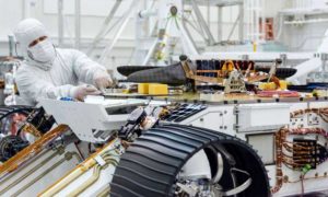 Mars UAV being mater with Perseverance. (Photo: NASA)