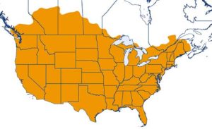Coverage of Centerpoint RTX Fast. (Image: Trimble)