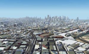 San Francisco, captured by HERE’s 3D mapping technology. (Image: HERE)