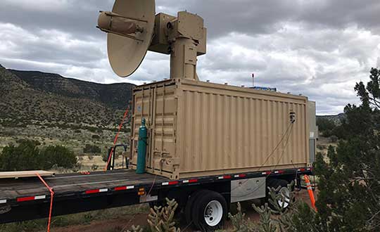 The THOR drone deterrent designed by the Air Force Research Laboratory. (Photo: AFRL)