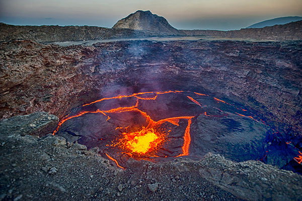 The Erta Ale volcano. (Photo: guenterguni/E+/Getty Image)
