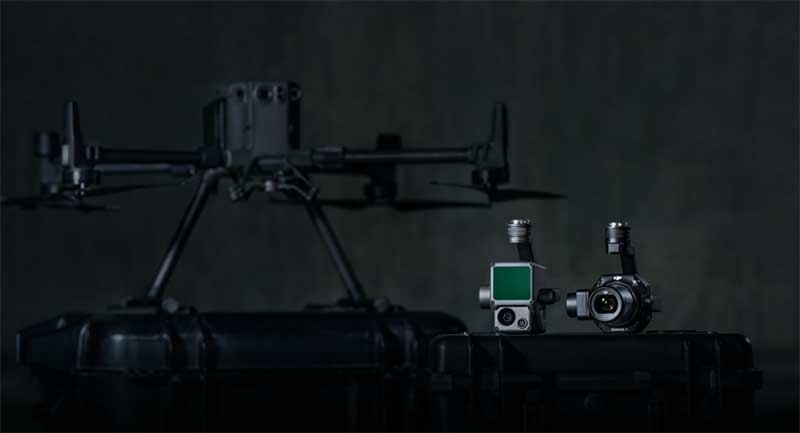 DJI unveiled two new solutions at Intergeo 2020: the DJI Zenmuse L1 lidar solution for aerial surveying and DJI Zenmuse P1 camera payload. (Photo: DJI)