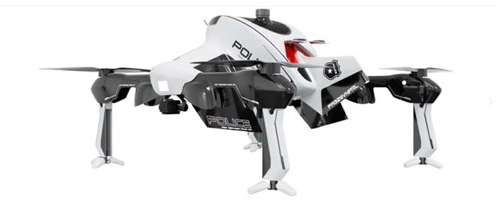 The "Recruit" hi-speed drone is aimed at rapid first response users (Photo: Sonin)