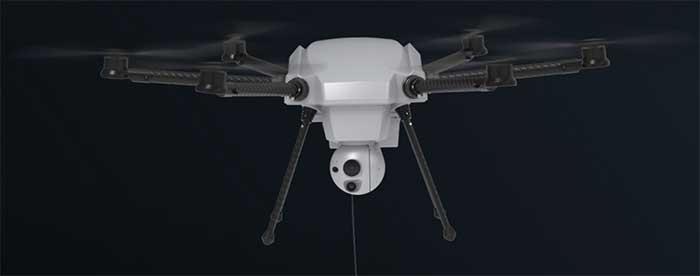 The Orion 2 tethered drone (Photo: Elistair)