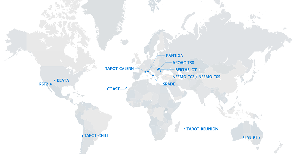 Map of sensors contributing to the event. (Image: EUSST)