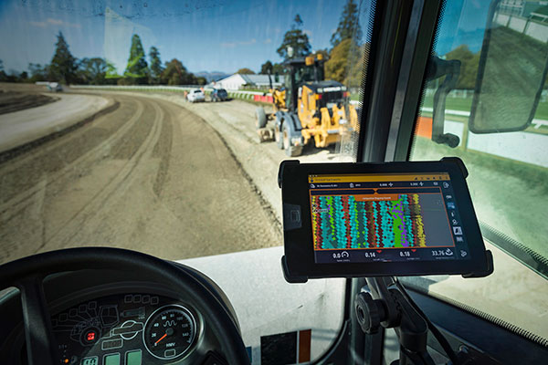 Trimble Earthworks now includes soil compactors. (Photo: Trimble)
