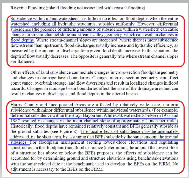 Page 113 from November 15, 2019 Flood Insurance Study 48201CV001G. (Image: FEMA)