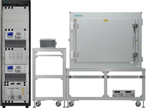 The ME7834NR 5G NR mobile device test platform. (Photo: Anritsu)
