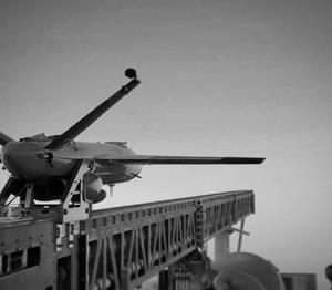 The Air Wolf just prior to Burns Flat dawn launch. (Photo: Kratos)