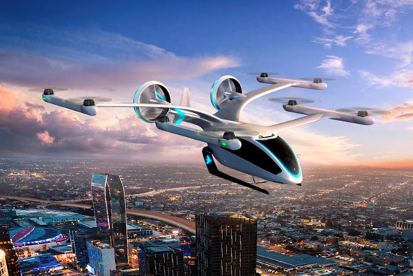 The Eve air taxi. (Image: EmbraerX)